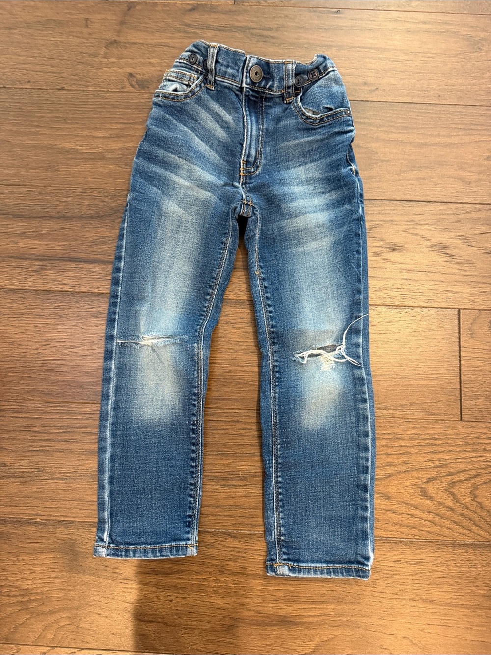 OshKosh B'gosh Toddler Dark Blue Kids Denim Jeans Size 4 - C34-128